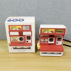 Polaroid 600 Hello Kitty Mimmy Vintage Instant Film Camera Red White Good